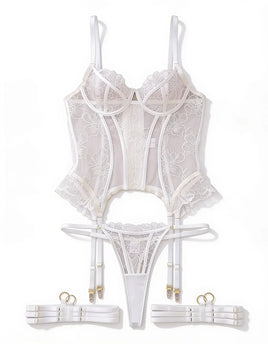 Élise Blanc Corset Set